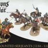 Wargames Atlantic 28mm Age of Chivalry - The Barons' War - Mounted Serjeants (1150-1320)