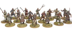 Wargames Atlantic 28mm Age of Chivalry - Peasant Levy 1100-1350
