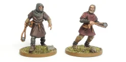 Wargames Atlantic 28mm Age of Chivalry - Peasant Levy 1100-1350