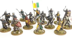 Wargames Atlantic 28mm Age of Chivalry - Foot Knights 1150-1320