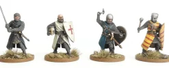 Wargames Atlantic 28mm Age of Chivalry - Foot Knights 1150-1320