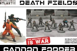 Wargames Atlantic 28mm Death Fields - Cannon Fodder Male Set