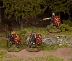 Wargames Atlantic 28mm Decline and Fall - Late Roman Legionaries Set 1 Lorica Hamata