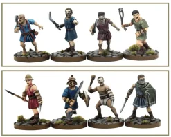 Wargames Atlantic 28mm Gangs of Rome - Citizens of Rome