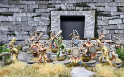 Wargames Atlantic 28mm Renaissance - Aztec Warriors