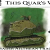 Wargames Atlantic 28mm This Quar's War - Crusader Ailthean Tractor