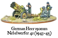 Warlord Games 28mm Bolt Action - German Forces - Heer 150mm Nebelwerfer 41 1943-1945