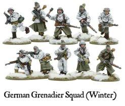 Warlord Games 28mm Bolt Action - German Forces - Grenadiers in Winter Clothing 1942-1945