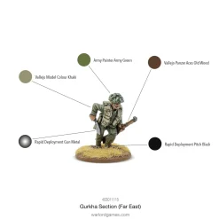 Warlord Games 28mm Bolt Action - British Forces - Gurkha Section (Far East)