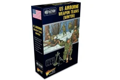 Warlord Games 28mm Bolt Action - US Forces - Airborne in Winter Uniform 1944-1945 - Weapon Teams