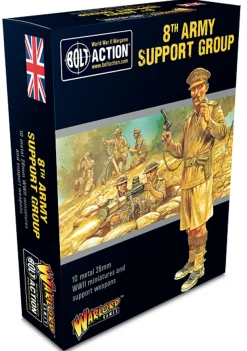 Warlord Games 28mm Bolt Action - British Forces - British 8th Army Support Group
