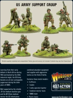 Warlord Games 28mm Bolt Action - US Forces - Army Support Group