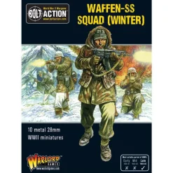 Warlord Games 28mm Bolt Action - German Forces - Waffen-SS Squad in Winter Uniform 1944-1945