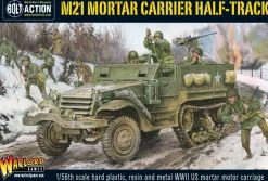 Warlord Games 28mm Bolt Action - US Forces - M21 Mortar Carrier Half-Track Model Kit