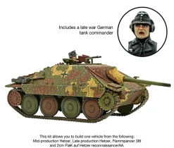Warlord Games 28mm Bolt Action - German Forces - Jagdpanzer 38(t) Hetzer Tank Destroyer