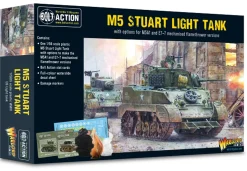 Warlord Games 28mm Bolt Action - US Forces - M5 Stuart Model Kit