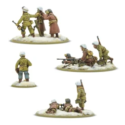 Warlord Games 28mm Bolt Action - US Forces - Airborne in Winter Uniform 1944-1945 - Heavy Weapons Platoon