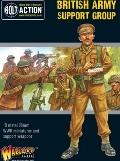 Warlord Games 28mm Bolt Action - British Forces - British Army Support Group
