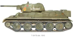 Warlord Games 28mm Bolt Action - Soviet Forces - T-34/76 Medium Tank
