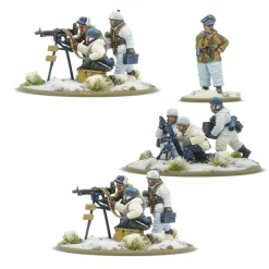 Warlord Games 28mm Bolt Action - German Forces - Fallschirmjager in Winter Uniform 1942-1945 - Heavy Weapons Platoon