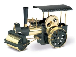Wilesco D366 Live Steam Roller Black & Brass