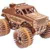Wood Trick Monster Truck 3D Wooden Model Kit