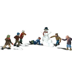 Woodland Scenics HO Scale Snowball Fight