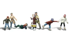 Woodland Scenics HO Scale Ice Skaters