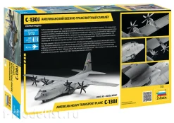 Zvezda 1/72 Lockheed C-130J Hercules With RAF Decals Model Kit