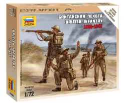 Zvezda 1/72 WWII British Infantry 1939-1945
