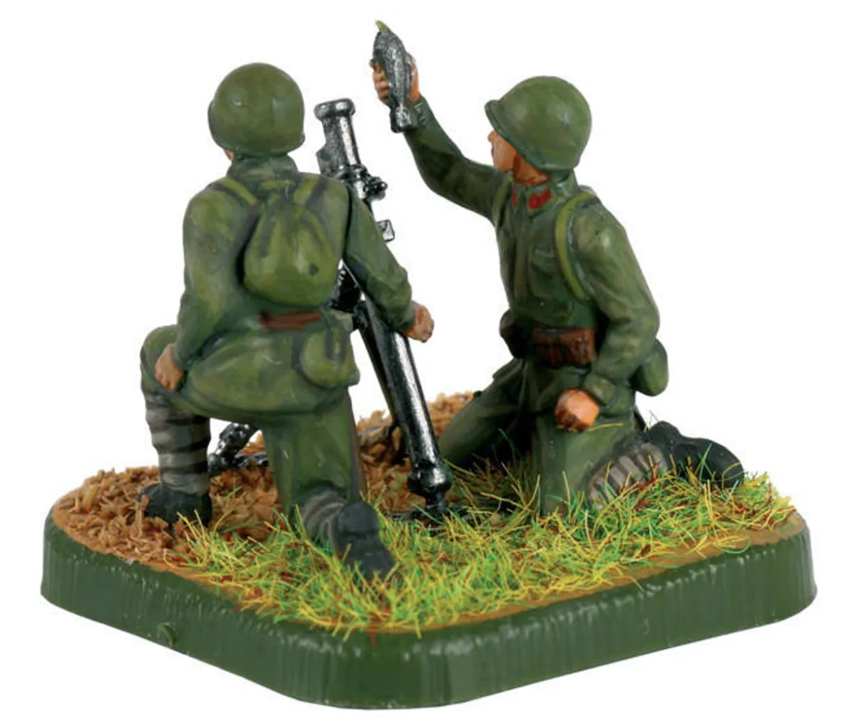 Zvezda 1/72 WWII Soviet 82mm Mortar with Crew
